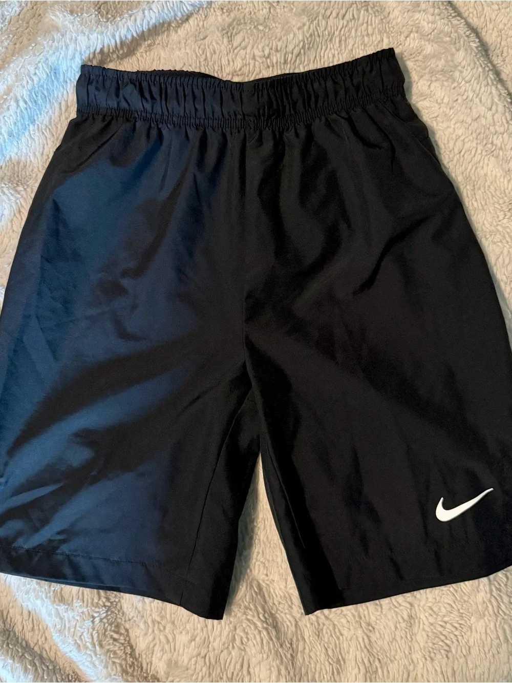 Nike Black Dri-Fit Athletic Shorts, Youth Large
